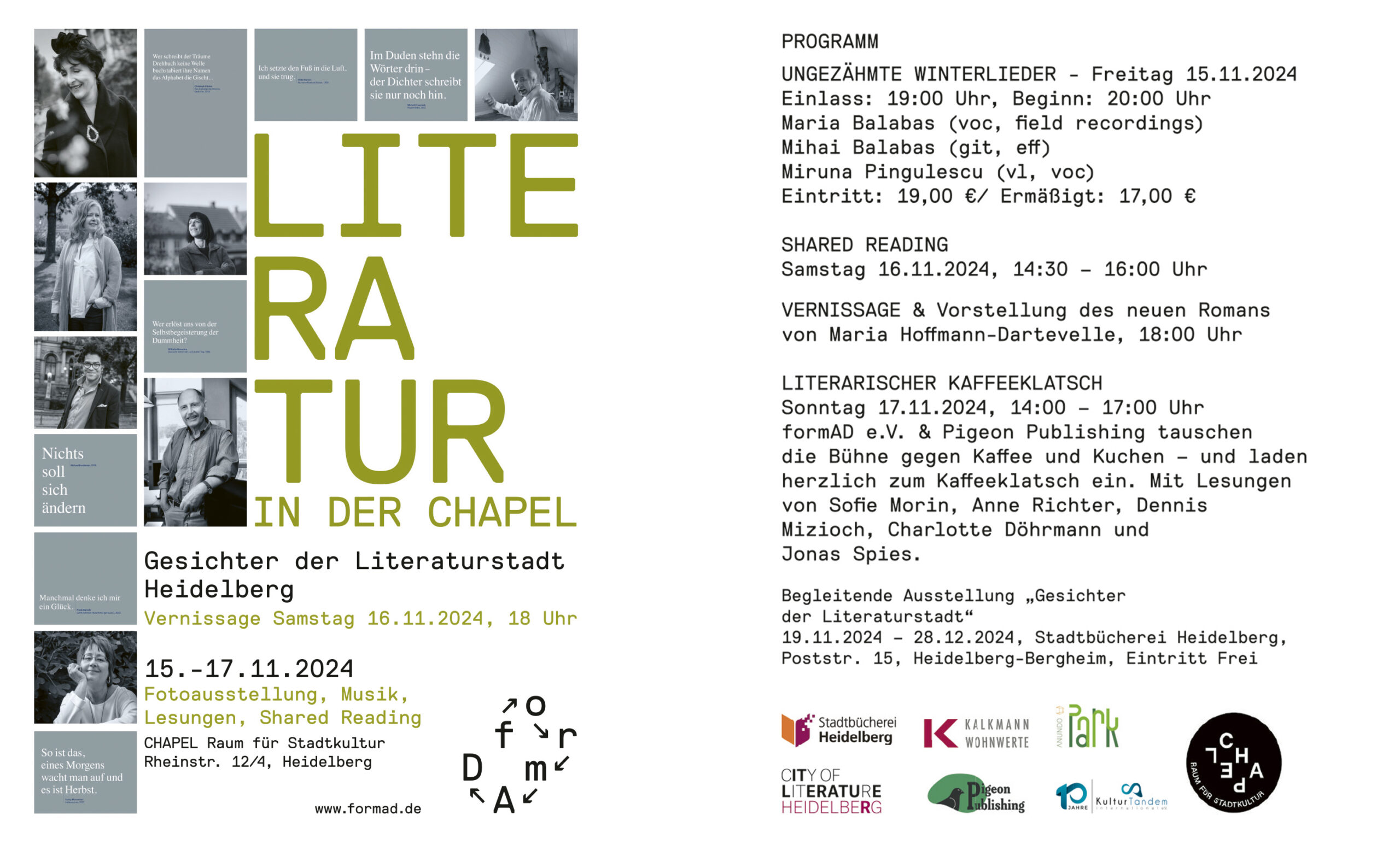 Literatur in der Chapel
